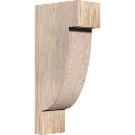 Ekena Millwork Alpine Smooth Corbel, Douglas Fir, 5 1/2"W x 10"D x 22"H COR06X10X22ALP00SDF